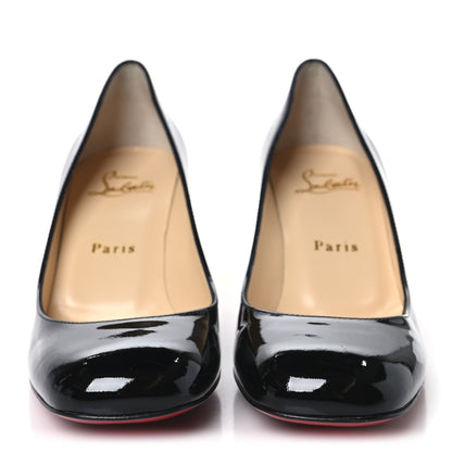 Christian Louboutin Patent Cadrilla 70 Pumps 36 Black 3 of 9