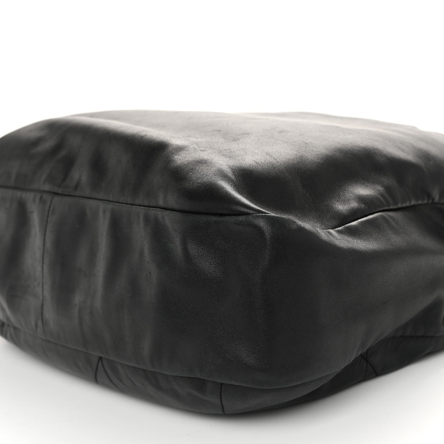 Lambskin Matelasse Monogram Large Jamie 4.3 Black