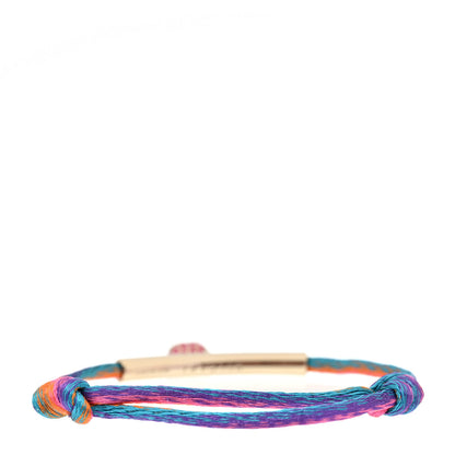 Bulgari Fabric Serpenti Forever Bracelet Pink Multi 3 of 4