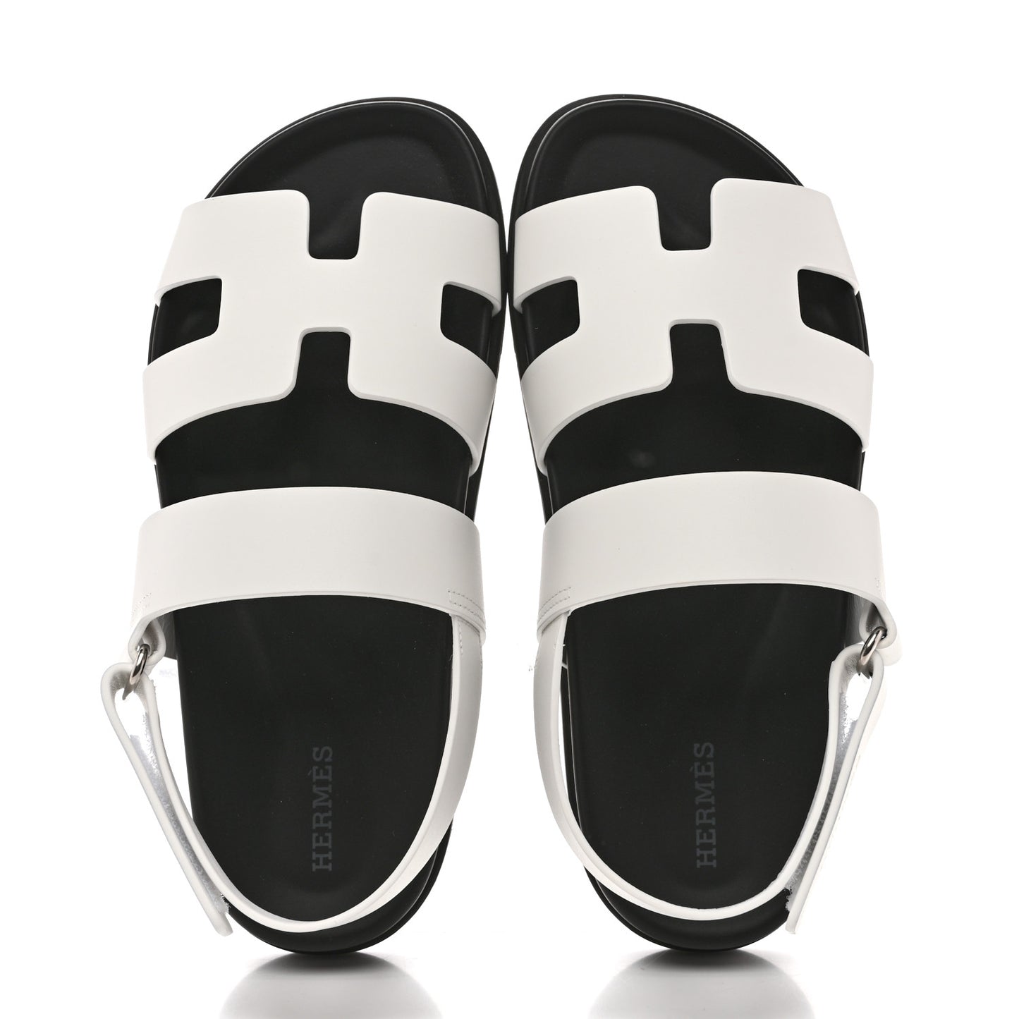 Calfskin Womens Genius Sandals 37 White