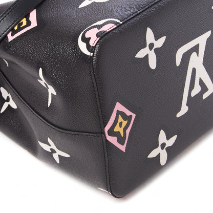 Louis Vuitton Monogram Giant Wild At Heart Neonoe MM Black 6 of 9