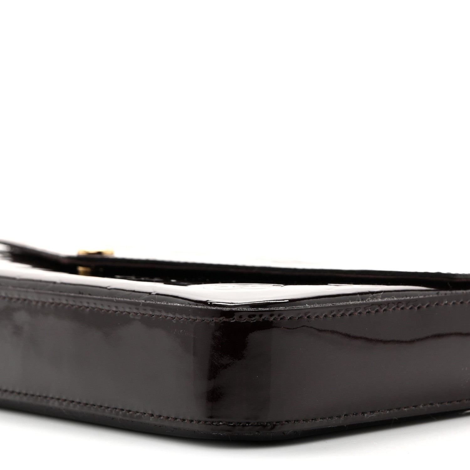 Louis Vuitton Vernis Pochette Felicie Chain Wallet Amarante 10 of 15