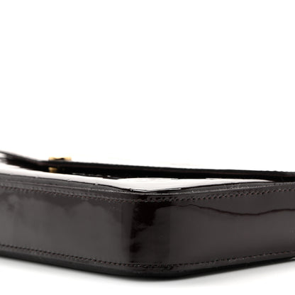 Louis Vuitton Vernis Pochette Felicie Chain Wallet Amarante 10 of 15
