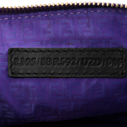 Fendi Zucca Spalmati Pochette Tobacco Viola 7 of 11