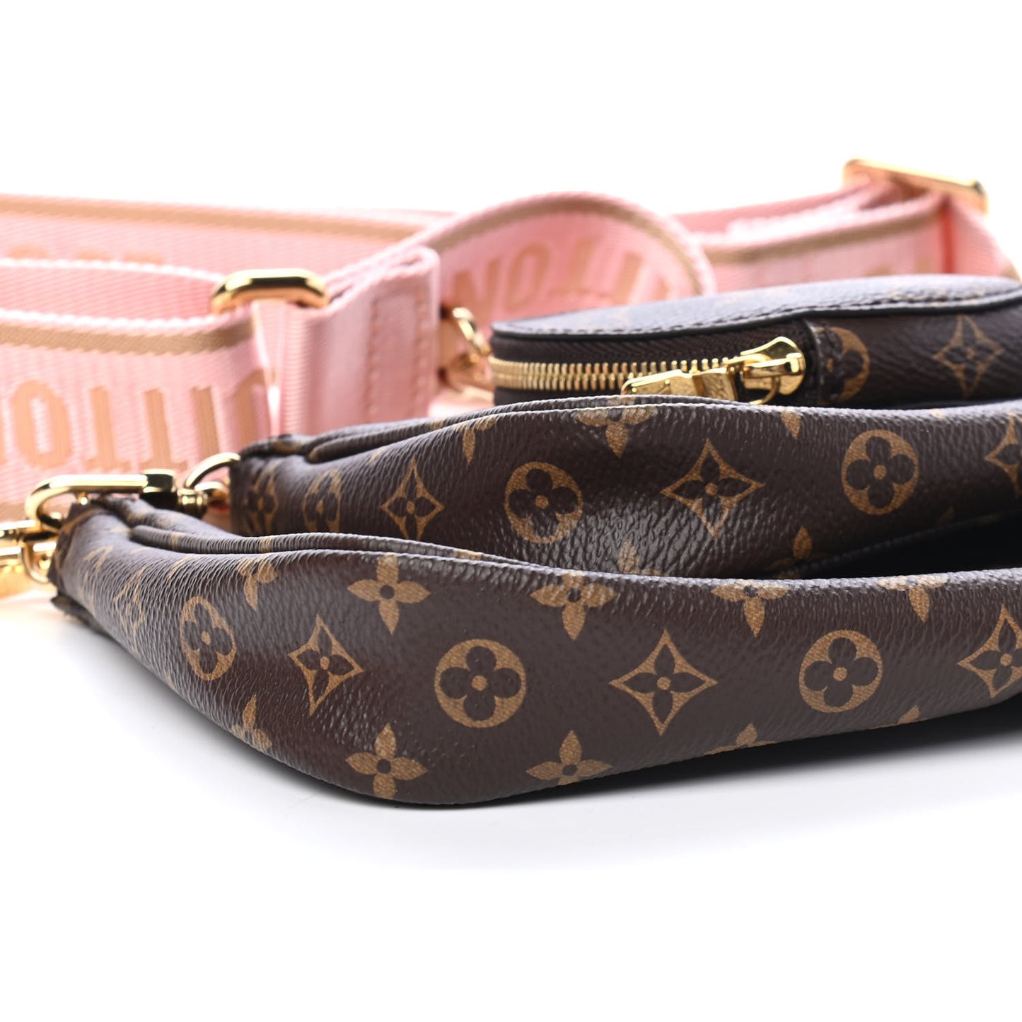Monogram Multi Pochette Accessories Rose Clair
