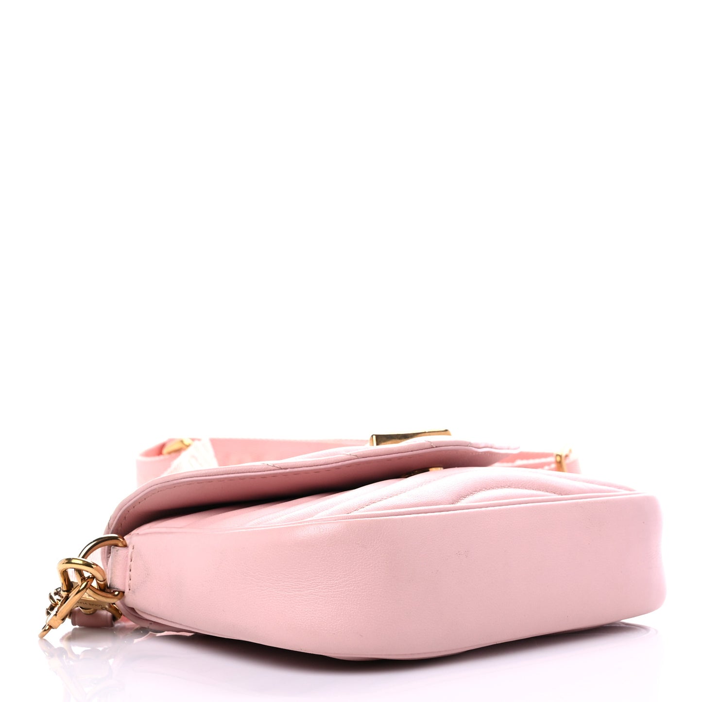 Calfskin New Wave Multi Pochette Rose Ballerine