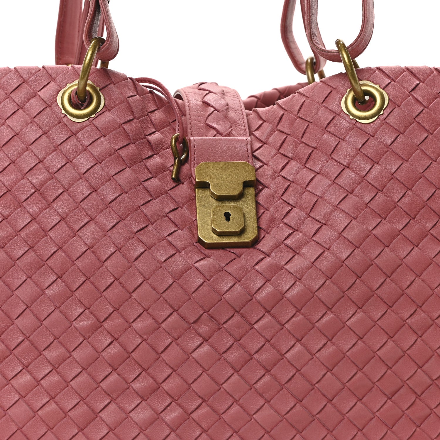 Bottega Veneta Nappa Intrecciato Large Capri Tote Quarzo 8 of 10