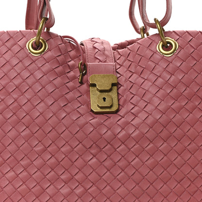Bottega Veneta Nappa Intrecciato Large Capri Tote Quarzo 8 of 10