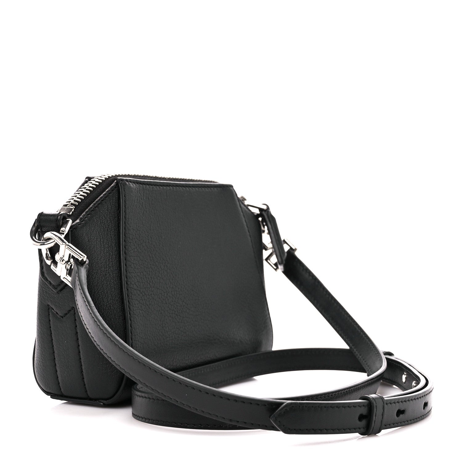 Givenchy Sugar Goatskin Nano Antigona Black 3 of 9