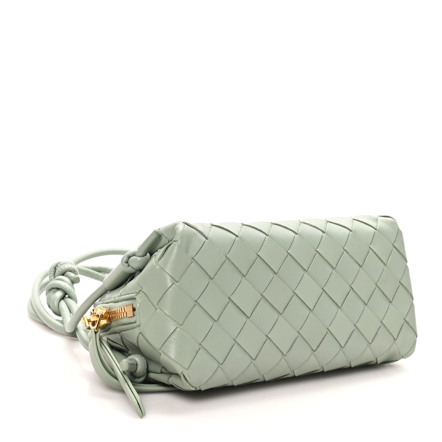 Bottega Veneta Nappa Intrecciato Mini Loop Camera Bag Aloe 4 of 9