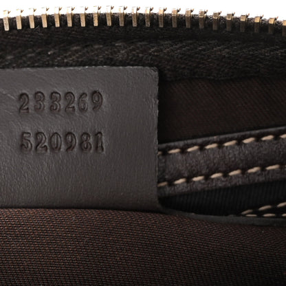 Gucci GG Supreme Monogram Belt Bag Dark Brown 7 of 13