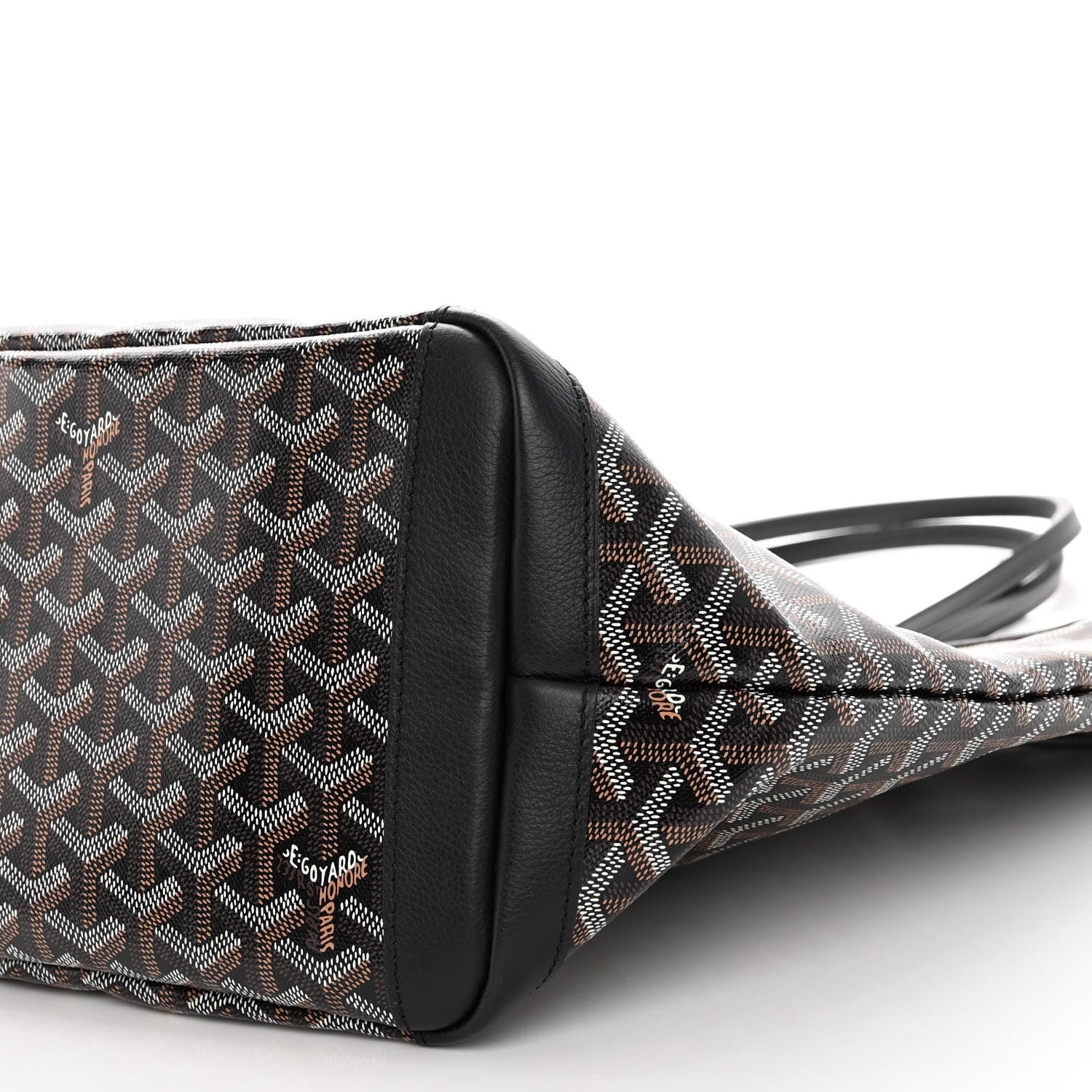 Goyard Goyardine Artois MM Black 9 of 9