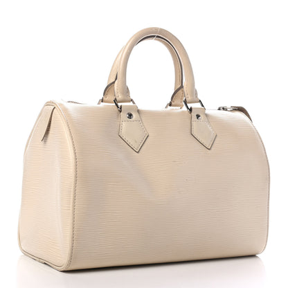 Louis Vuitton Epi Speedy 25 Ivory 2 of 5