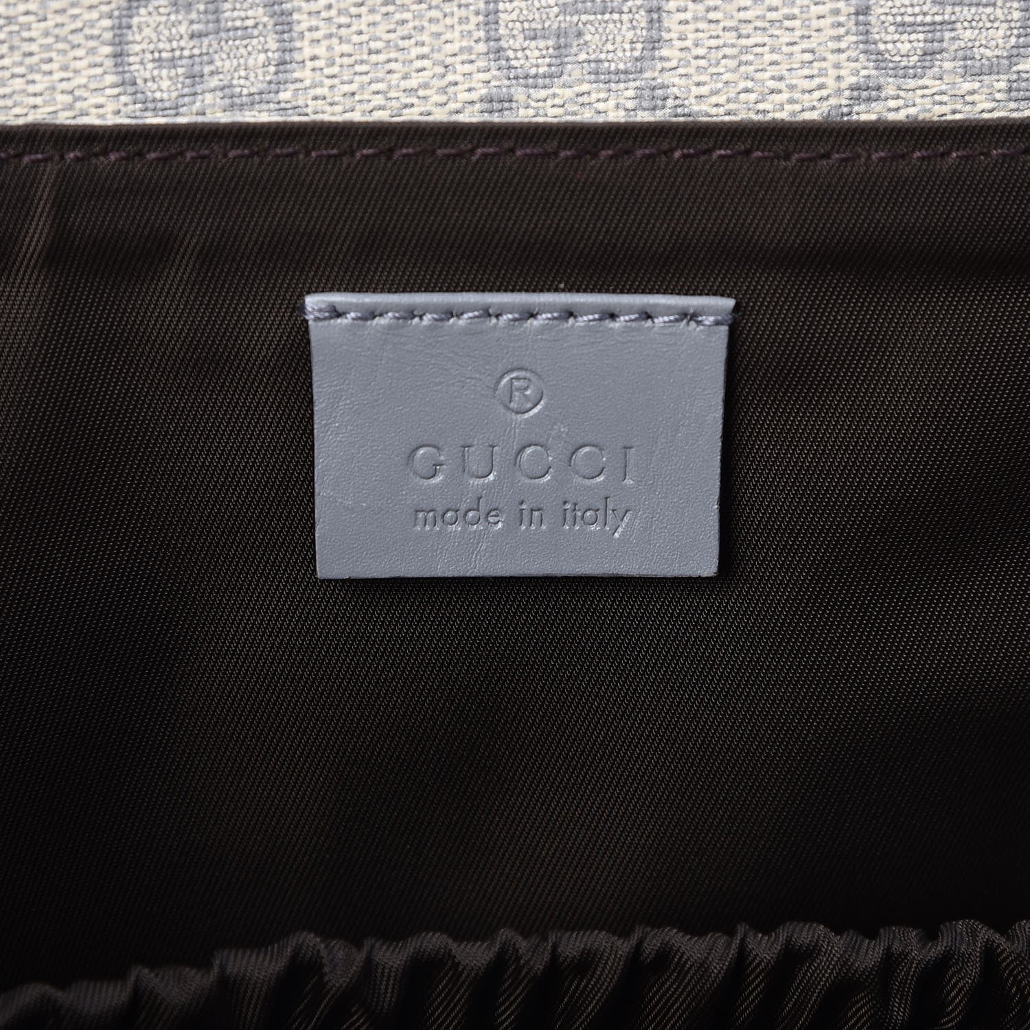 Gucci GG Plus Monogram Messenger Diaper Bag Ecru Grigio 6 of 8