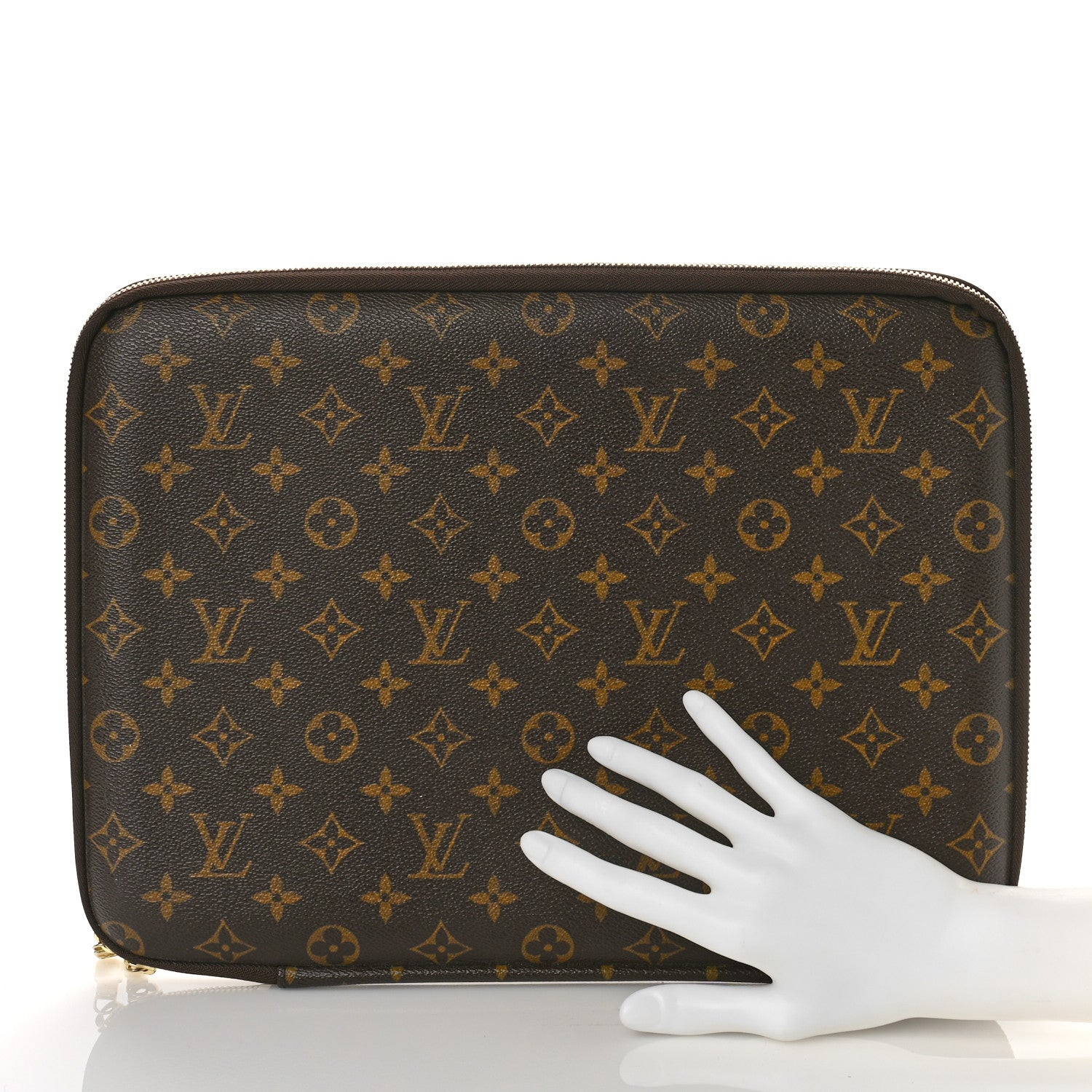 Louis Vuitton Monogram 13 Inch Laptop Sleeve 2 of 9