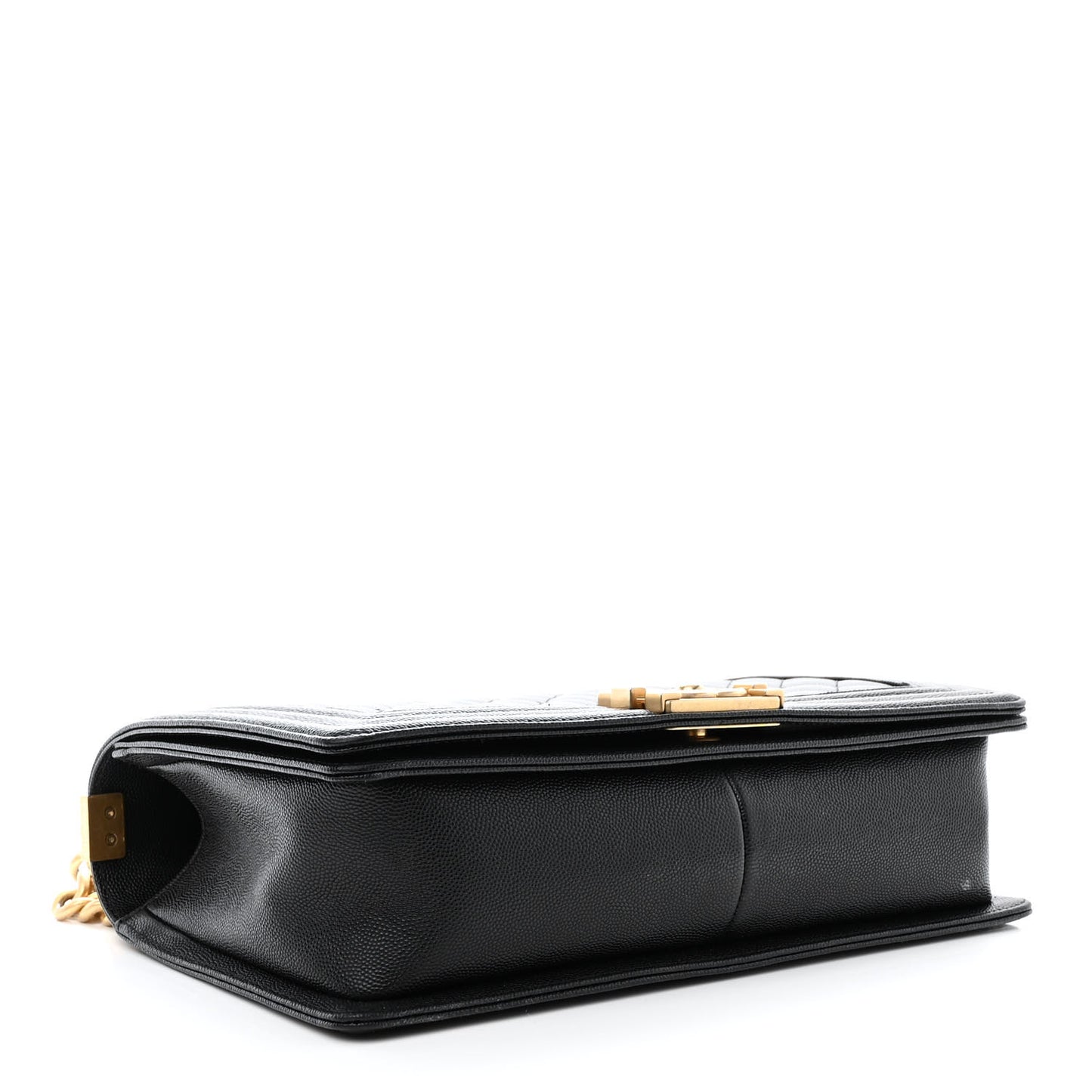 Caviar Quilted New Medium Boy Flap Black