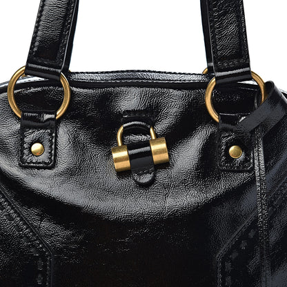 Saint Laurent Patent Large Muse Black 9 of 9