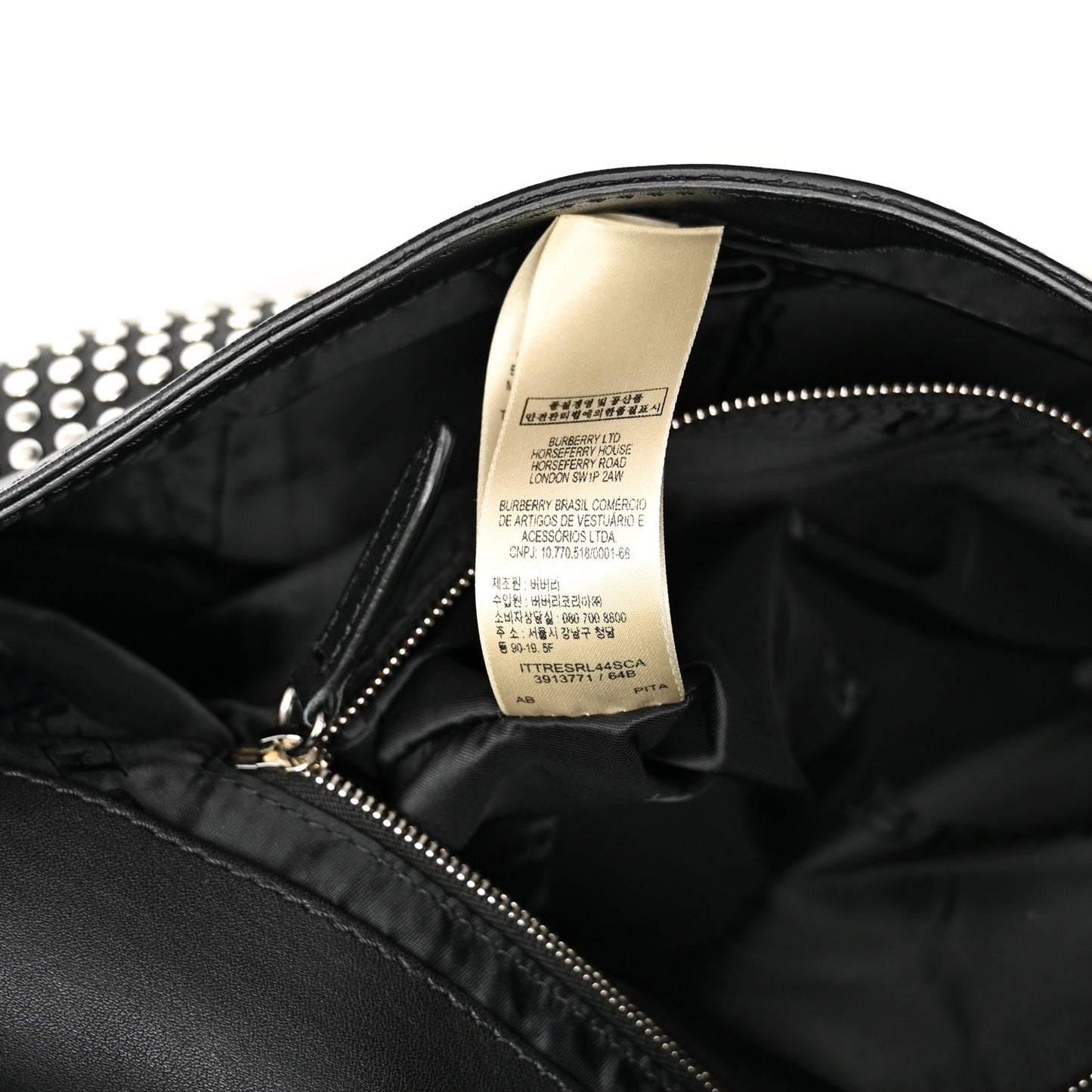 Calfskin Studded Medium Dalston Shoulder Bag Black