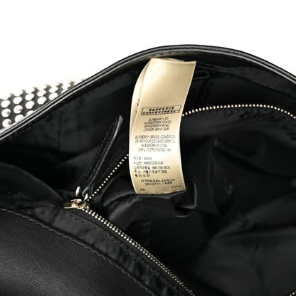Burberry Calfskin Studded Medium Dalston Shoulder Bag Black 7 of 10
