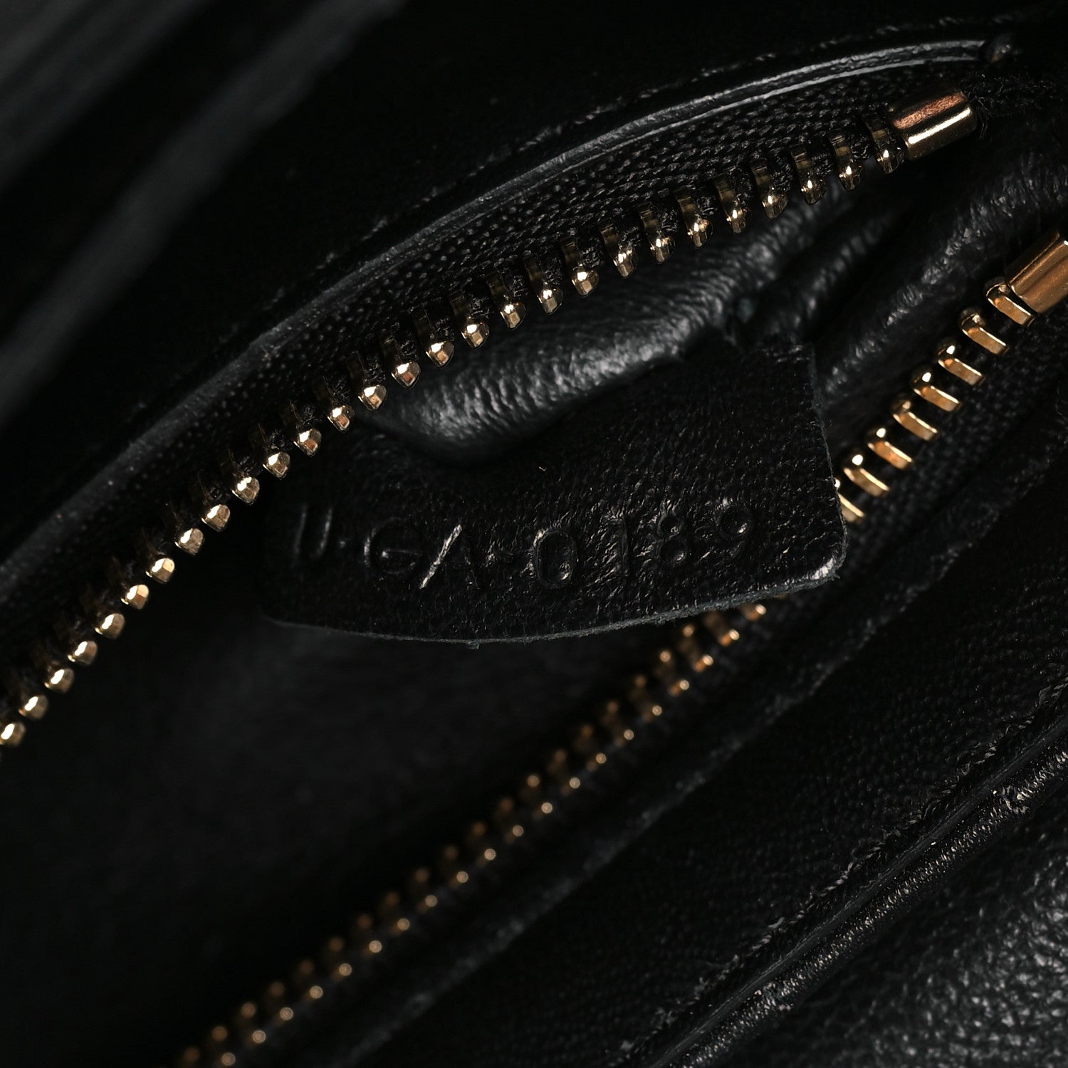 Celine Calfskin Quilted Small C Bag Black 7 of 10
