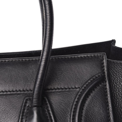 Celine Smooth Calfskin Medium Phantom Luggage Black 14 of 20