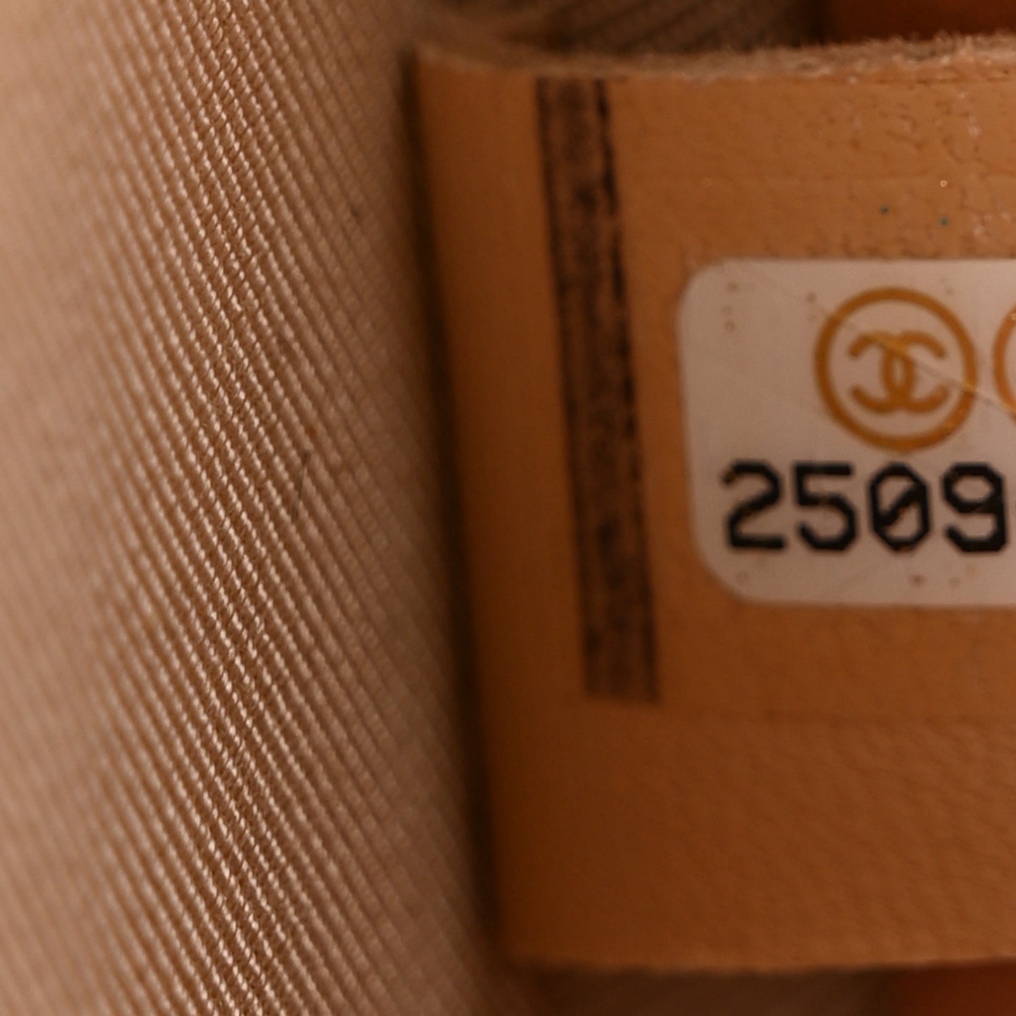 Calfskin Round As Earth Evening Bag Beige
