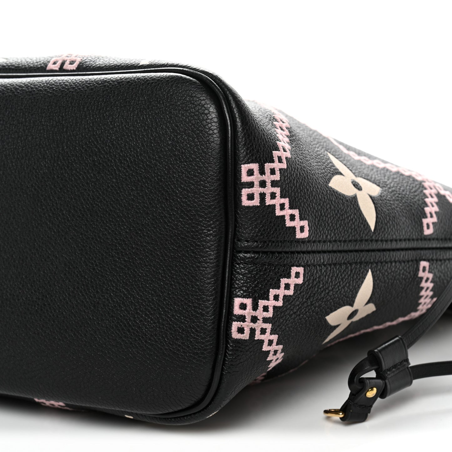 Empreinte Monogram Giant Broderies Neverfull MM Black