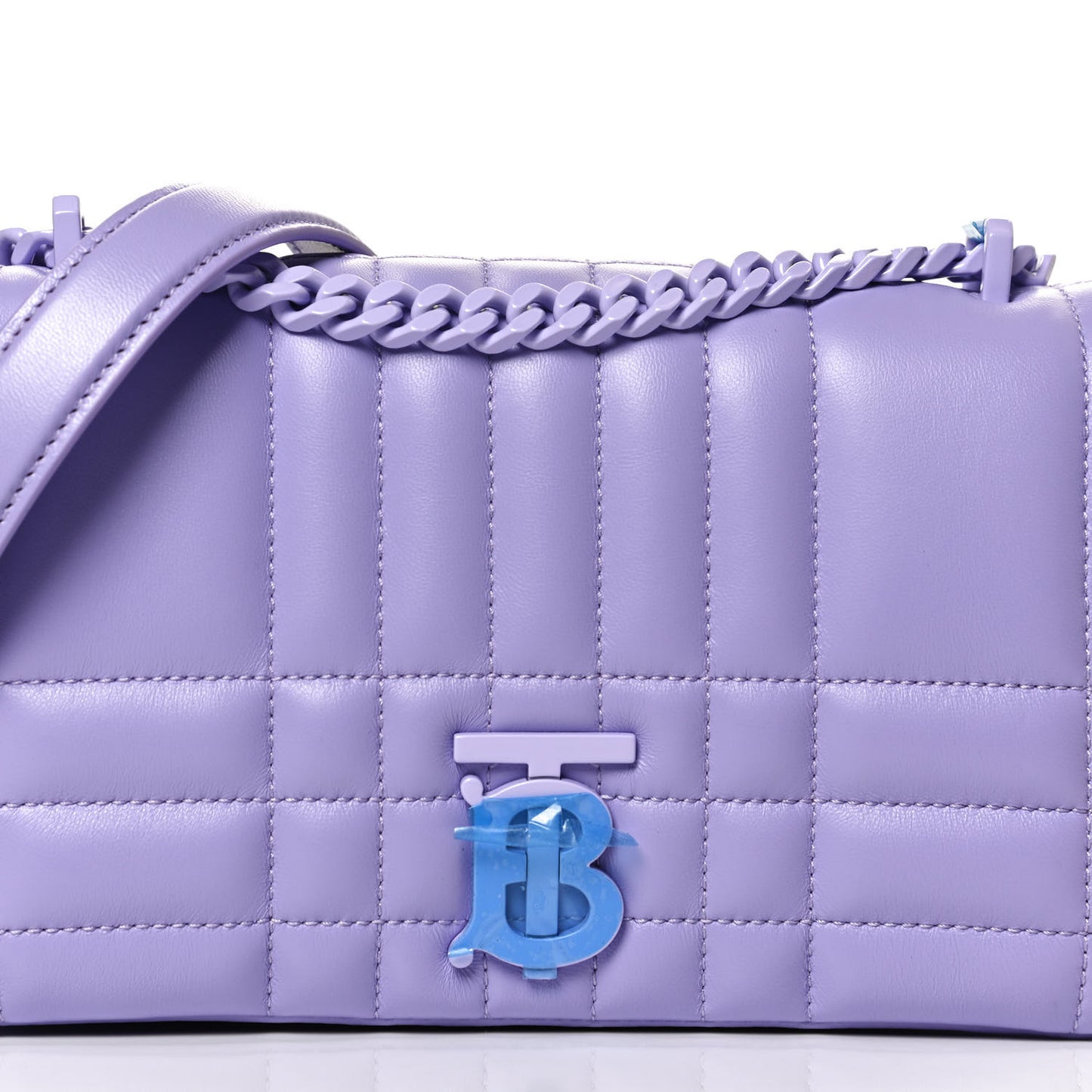 Lambskin Quilted Small Lola Bag Soft Violet