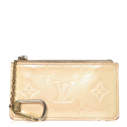 Louis Vuitton Vernis Key Pouch Perle 1 of 18