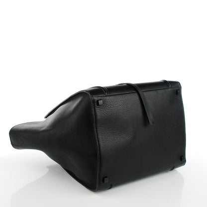Celine Supple Calfskin Medium Phantom Luggage Black 4 of 7