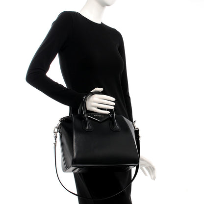 Givenchy Shiny Lord Calfskin Small Antigona Black 3 of 8