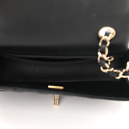 Chanel Lambskin Quilted Mini Rectangular Flap Black 5 of 16
