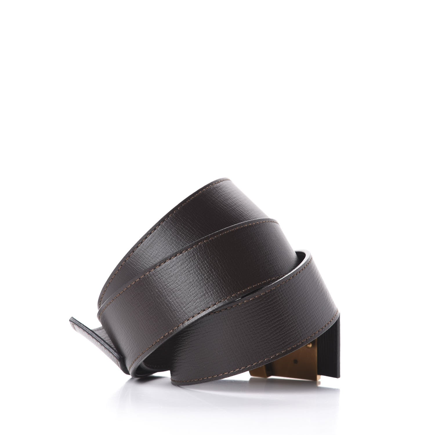 Louis Vuitton Utah LV Initiales 40mm Belt 110 44 Coffee 2 of 7