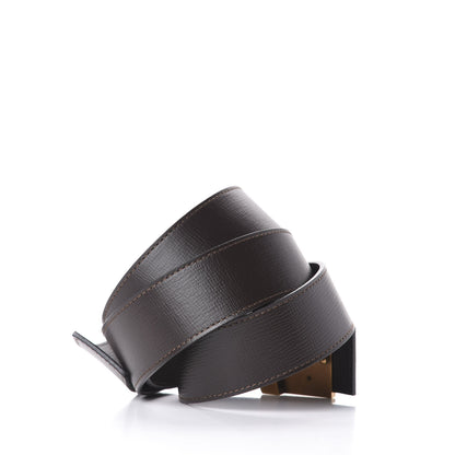 Louis Vuitton Utah LV Initiales 40mm Belt 110 44 Coffee 2 of 7