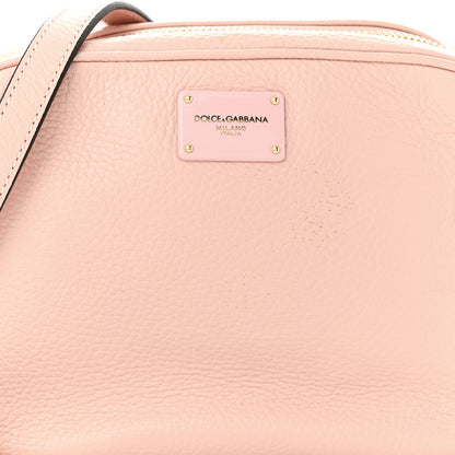 Dolce & Gabbana Calfskin Pom Pom Glam Crossbody Pink 7 of 9