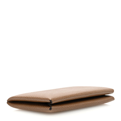 Hermes Epsom Verso Calvi Card Case Alezan Biscuit 4 of 8