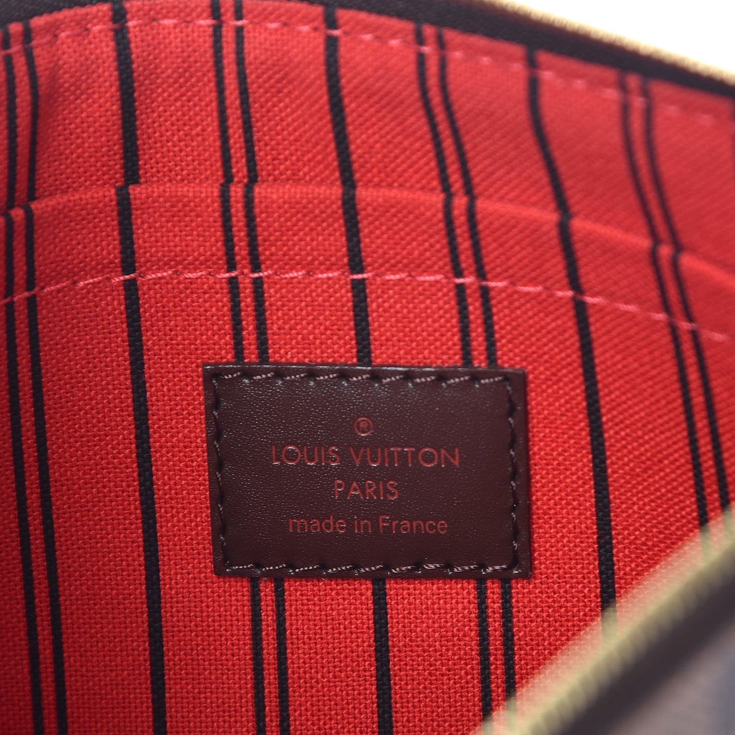 Damier Ebene Neverfull MM GM Pochette