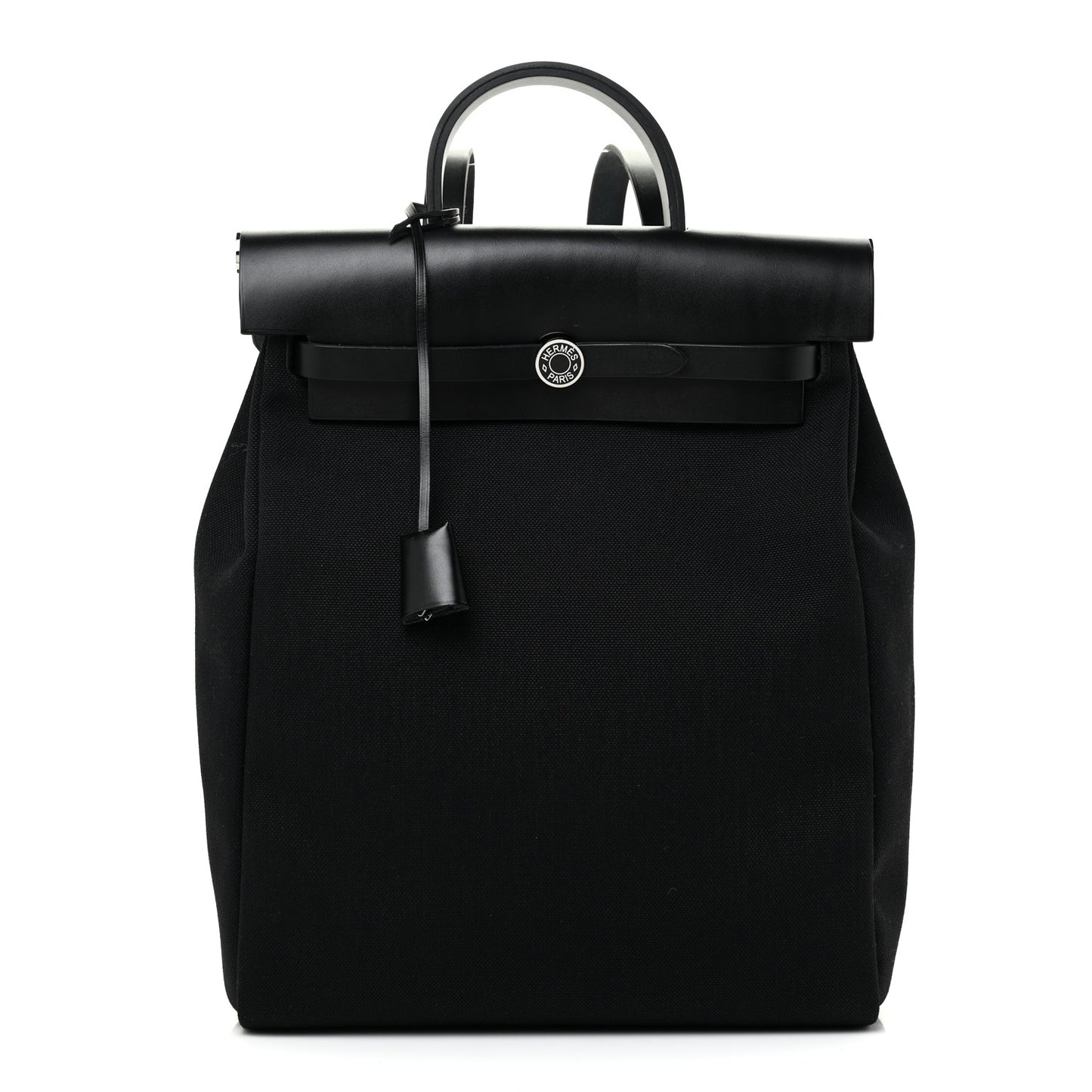 Military Toile Vache Hunter Herbag a Dos Zip Retourne Backpack Black