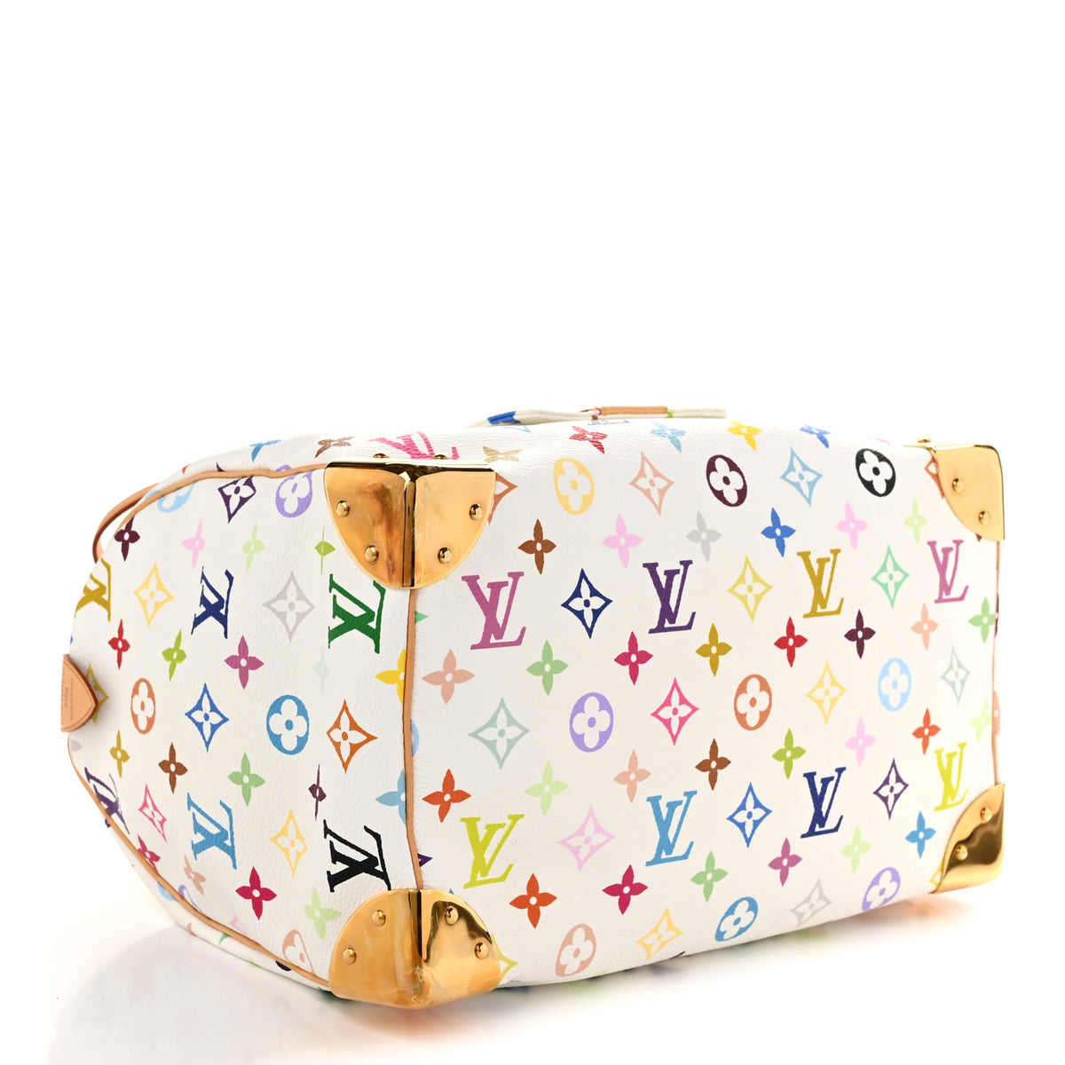 Monogram Multicolor Speedy 30 White