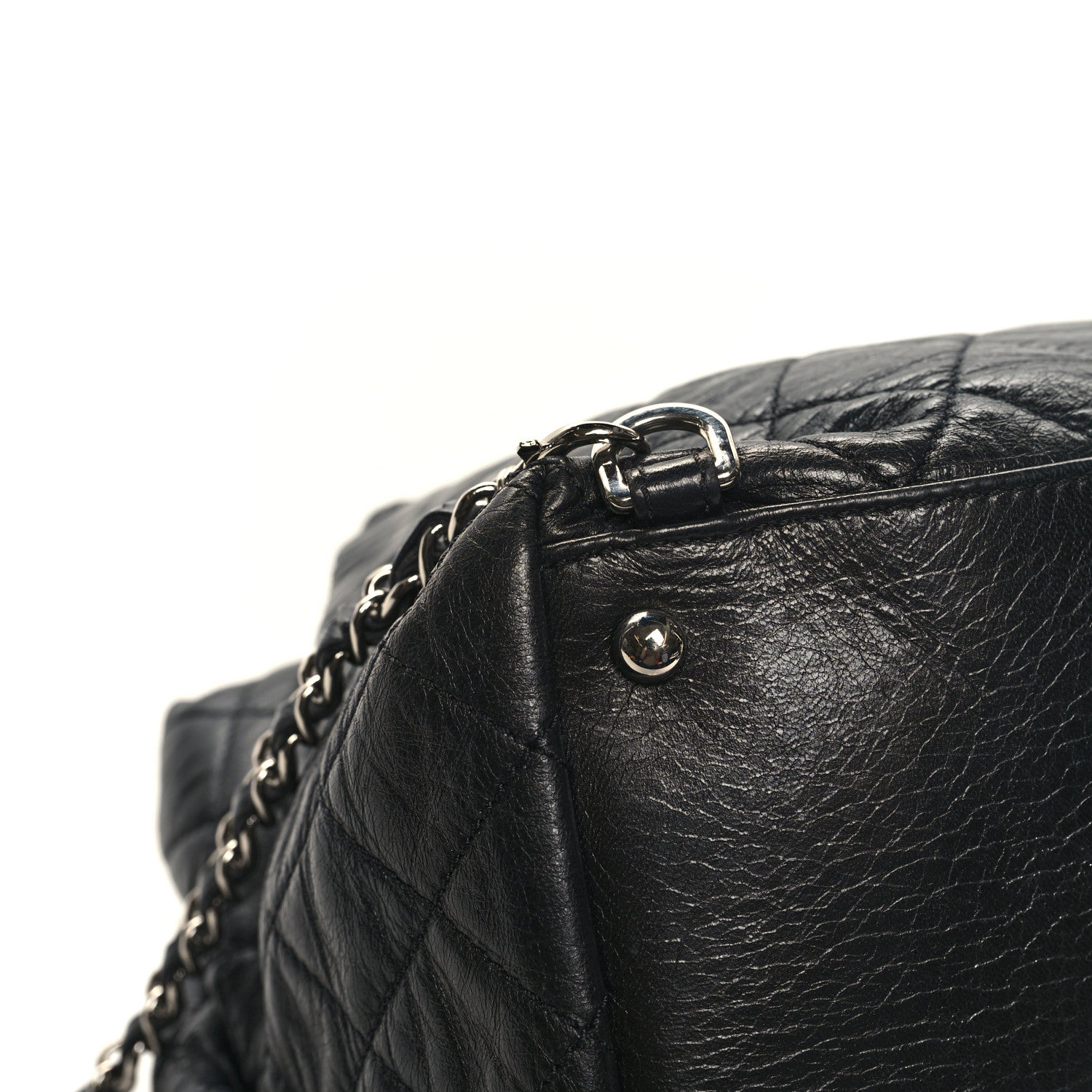 Chanel Glazed Calfskin Quilted Beijing Backpack Black 12 of 13