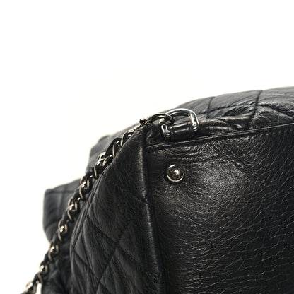 Chanel Glazed Calfskin Quilted Beijing Backpack Black 12 of 13