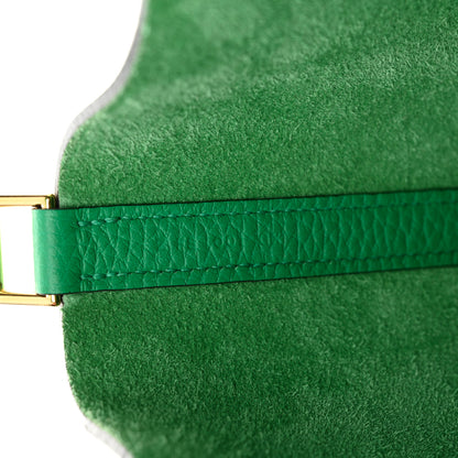 Hermes Taurillon Clemence Picotin Lock 22 MM Menthe 7 of 10