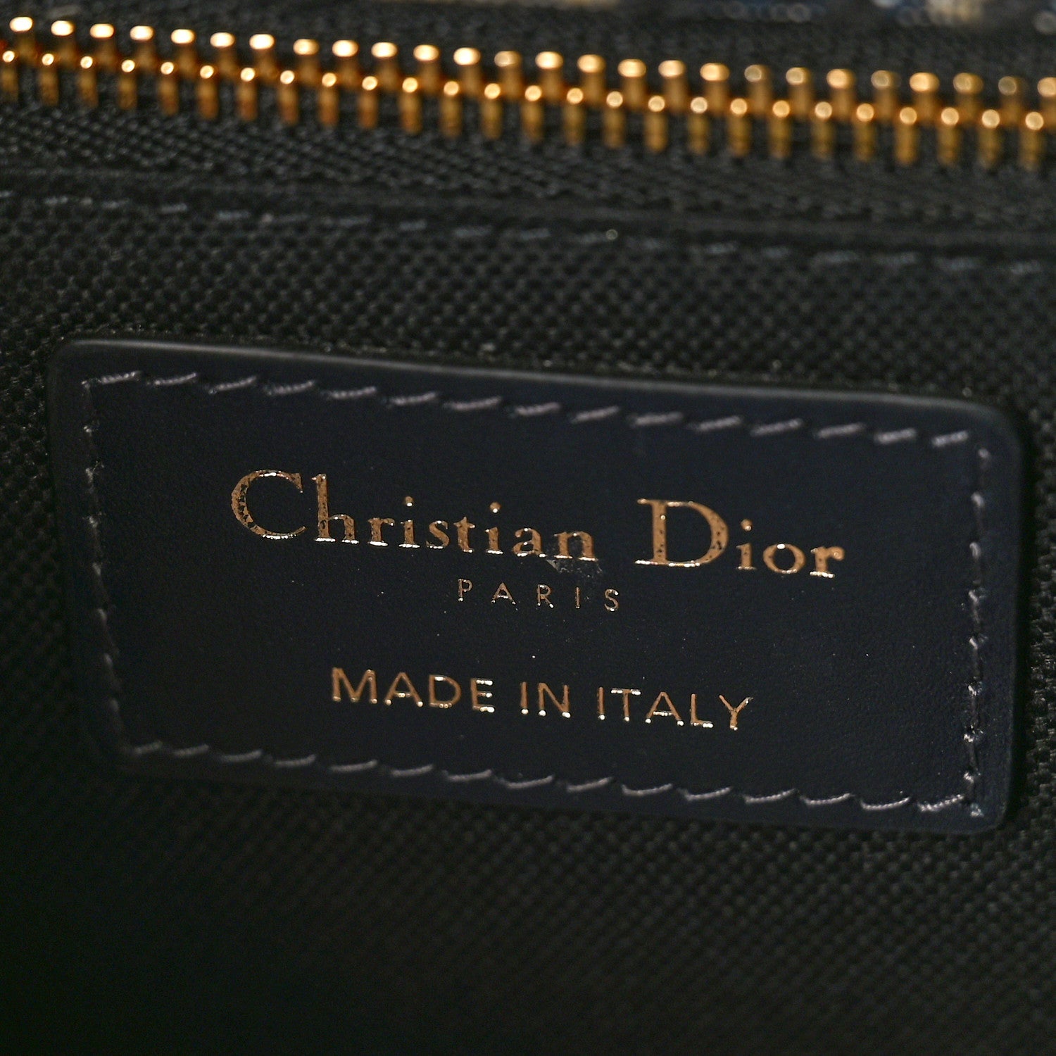 Christian Dior Oblique 30 Montaigne East West Chain Flap Bag Blue 6 of 10
