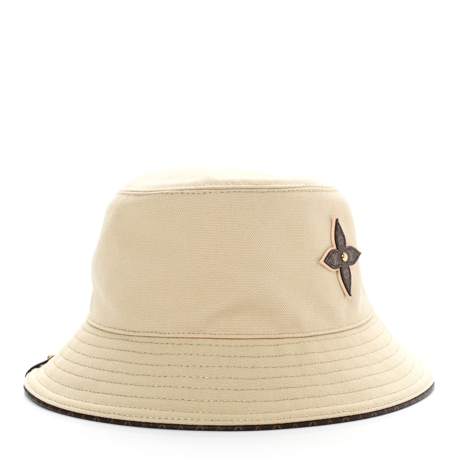 Louis Vuitton Canvas On Your Way Bob Bucket Hat S Beige 3 of 10