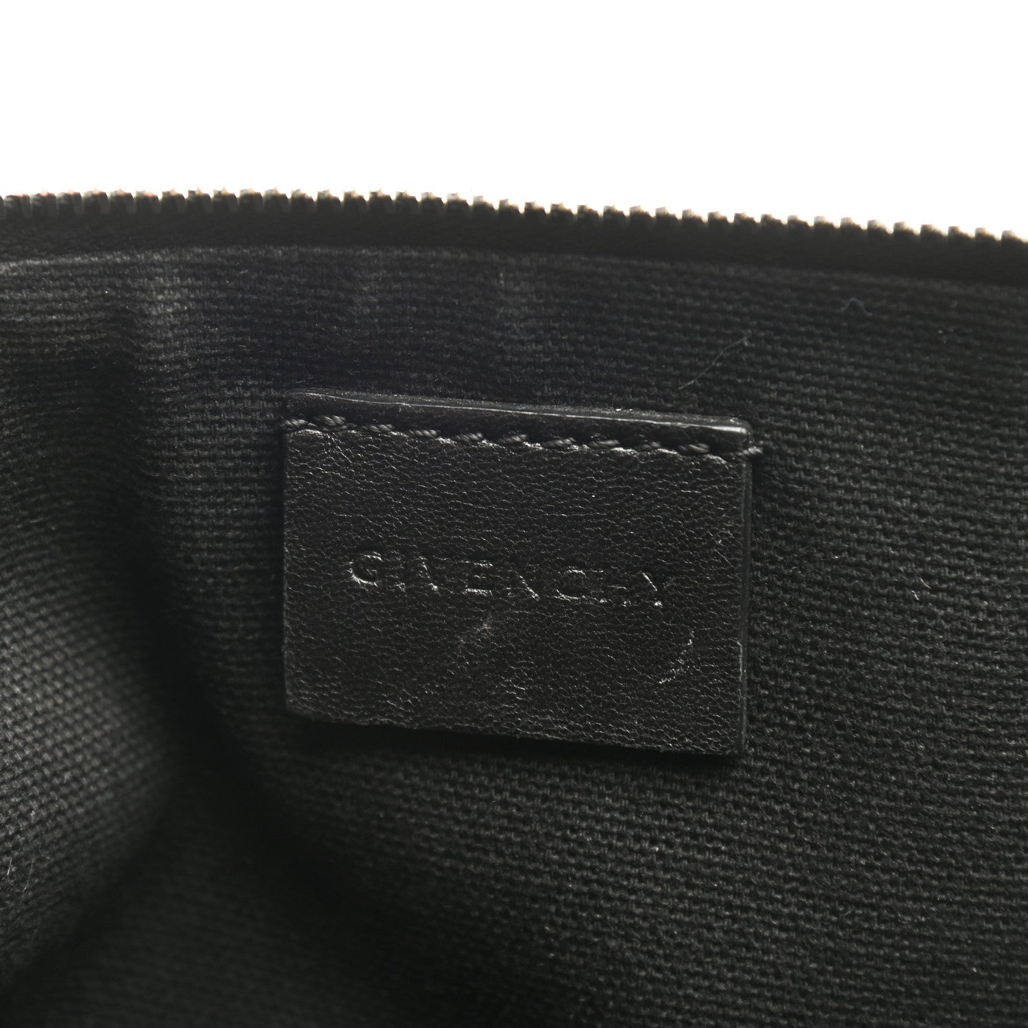 Givenchy Coated Canvas Pouch Black White 7 of 10