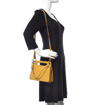 Givenchy Calfskin Small Whip Top Handle Crossbody Yellow Curry 2 of 10