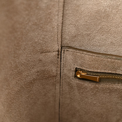 Celine Soft Grained Calfskin Sangle Bucket Bag Taupe 14 of 17