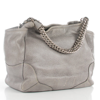 Prada Cervo Lux Chain Shoulder Bag Astro 3 of 8
