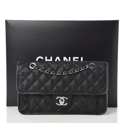 Chanel Caviar Quilted Medium French Riviera Flap Black 10 of 10