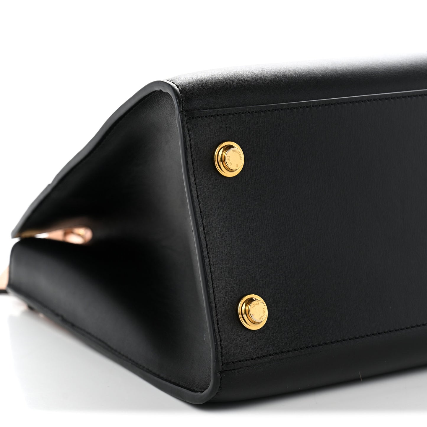 Calfskin City Steamer MM Black Creme Bourgogne